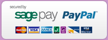 Payments Taken Securely by PayPal
