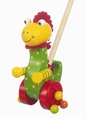 Orange Tree Toys Dinosaur Push Along